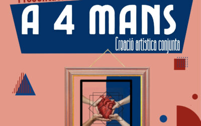 La Biblioteca de Móra la Nova acull la presentació del projecte artístic “A 4 mans”