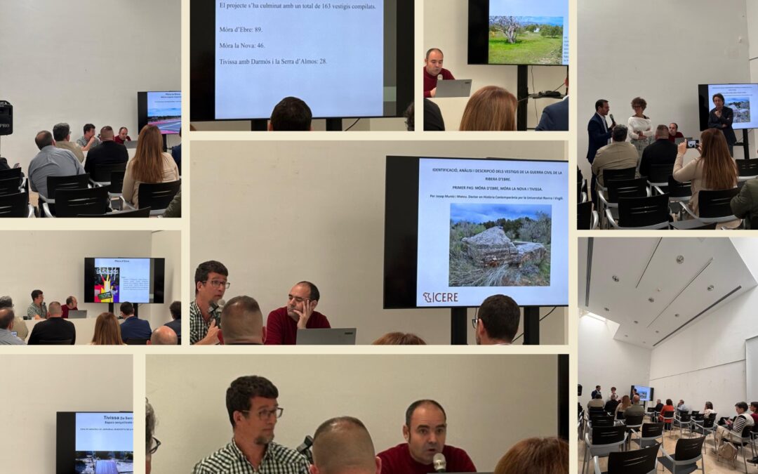 El CERE presenta la primera fase de l’inventari dels vestigis de la Guerra Civil a la Ribera d’Ebre